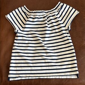 J Crew Crewcuts 14 Smocked Boatneck Tee